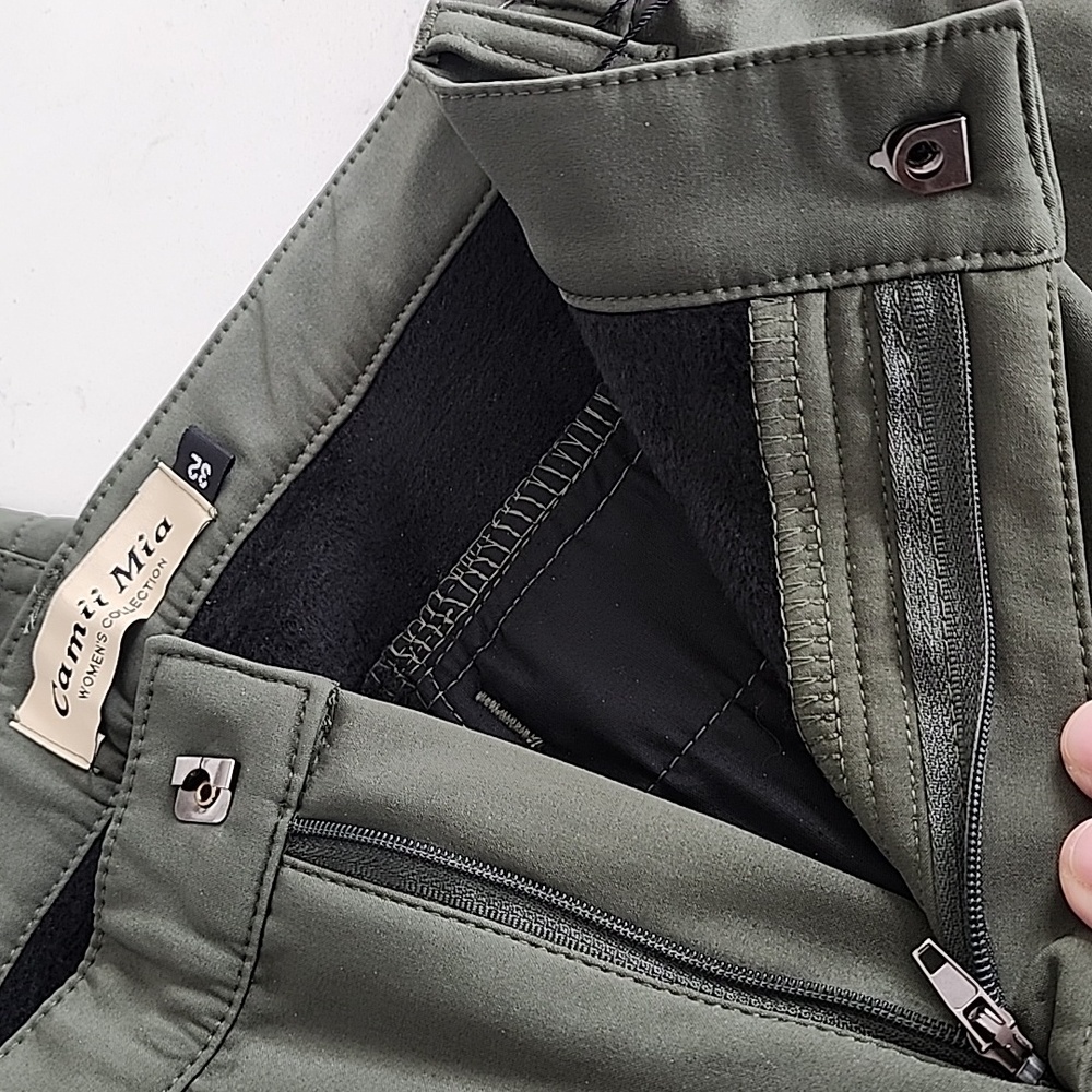 Camii Mia insulated Hunter Green Pants - Picture 4 of 8